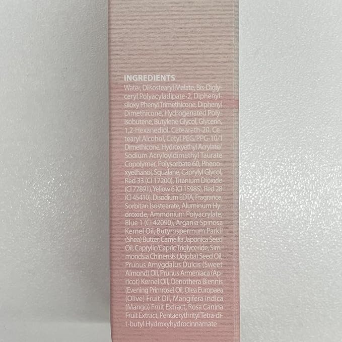 Peripera Water Bare Tint (008 PURE PINK) - Lip Tint, Lip Stain, Glowy Tint