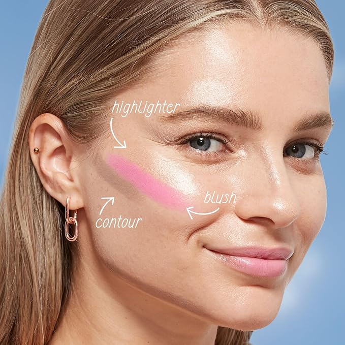 CoverGirl Trublend Skin Enhancer Contour Stick Balm, 110 Defined, Vegan Formula, Easy to Use, Glides on Effortlessly, Non-Greasy, Doesn't Crease, 0.21oz