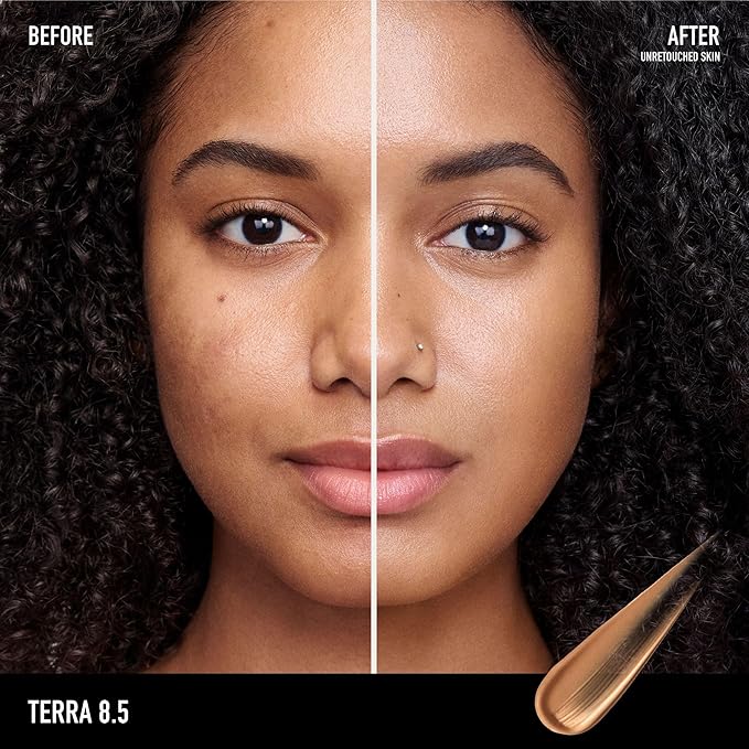bareMinerals Complexion Rescue Tinted Moisturizer for Face with SPF 30, Vegan Tinted Mineral Sunscreen with Hyaluronic Acid, Mini Size, Terra 8.5