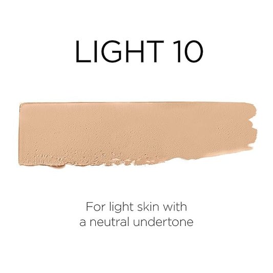 L'Oreal Paris Age Perfect 4-in-1 Tinted Face Balm Foundation with Firming Serum, Light 10, 0.61 Ounce