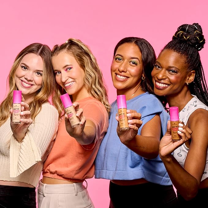 essence | Keep Me Covered Long-Lasting Foundation (120 | Warm Buff) | Medium to Full Buildable Coverage | Vegan & Cruelty Free