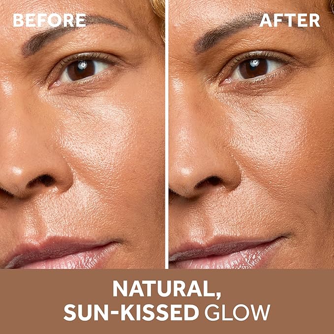 No7 Pro Artist Soft Glow Cream Bronzer - Blendable Cream Makeup with a Lightweight Formula - Customizable Face Makeup for a Natural, Sun-Kissed Glow - Medium (1.26 oz)