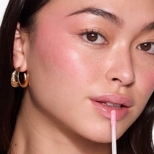 MCoBeauty LipLights Shine Gloss, Berry Pink, High Shine and Color for Irresistible Lips, Vegan, Cruelty Free Cosmetics