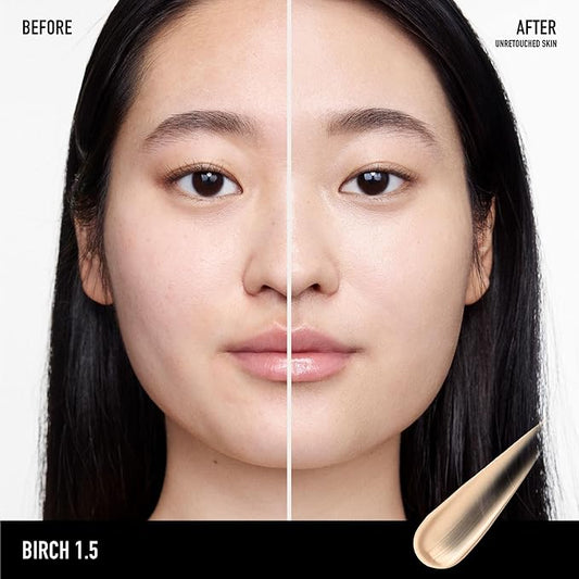 bareMinerals Complexion Rescue Tinted Moisturizer for Face with SPF 30, Vegan Tinted Mineral Sunscreen with Hyaluronic Acid, Mini Size, Birch 1.5