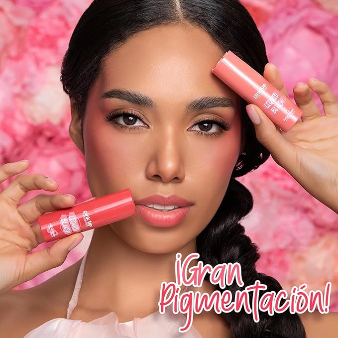 | Liquid Blush | Long-Lasting Liquid Blush | Non-Greasy | Highly Pigmented | Suitable for All Skin Types | Matte Colors | Subtle Shimmer Highlights | Shade: Blushing| 6ml | Model PKLB06
