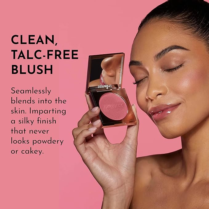 Make Me Blush Talc Free Velvet Blush, Dessert Rose, Pink, 0.18 Ounce