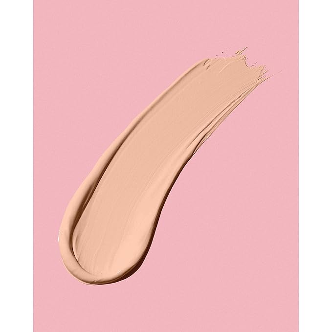 Neutrogena Healthy Skin Radiant Brightening Cream Concealer with Peptides & Vitamin E Antioxidant, Lightweight Perfecting Concealer, Brulee Light/Medium 01 cool undertones, 0.24 oz