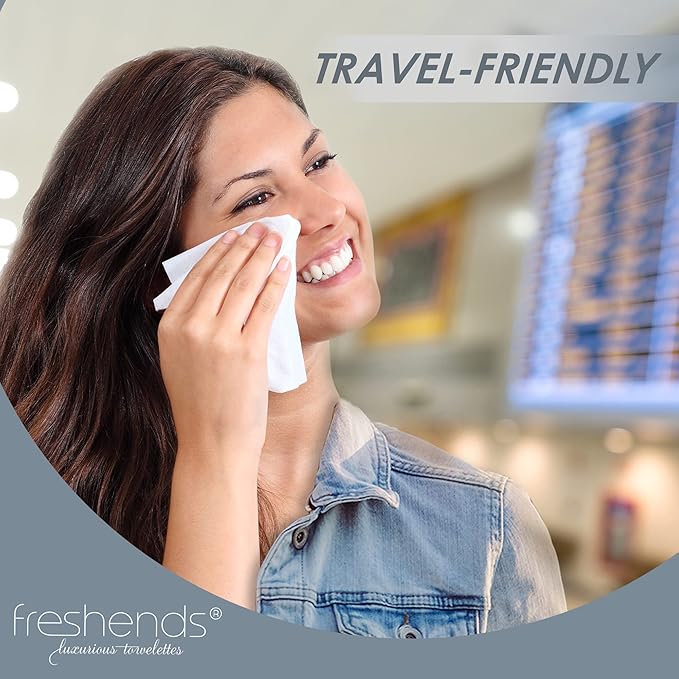 Freshstarts Makeup Remover Facial Cleansing Towelettes - Face Wipes, Facial Skin Care Products - Beauty & Travel Essentials for Women - 300 Pack