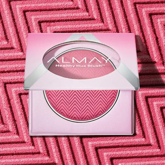Almay Blush, Face Makeup, High Pigment Powder, Healthy Hue, Hypoallergenic, 300 Pink Flush, 0.32 Oz