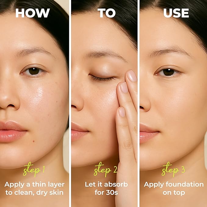 Prep Grip Jelly Primer, Hydrating Primer for Face Before Makeup for Long-Lasting Hold, Gripping Gel Base for Foundation, Lightweight Makeup Application Gel, Plumping Serum Texture, 1.01 fl.oz