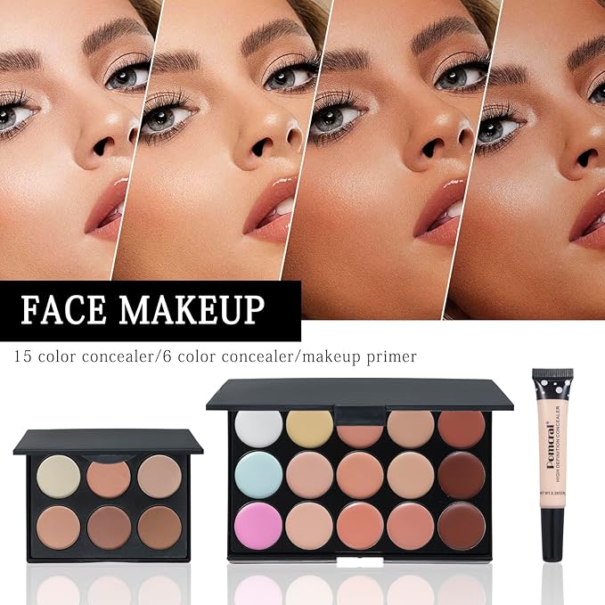 Makeup Kit,Makeup Set For Women Full Kit,Professional Make up Kit For Beginners,Makeup Gift Set For Women,Makeup Sets for Girls,Makeup Kit For Teens (red)