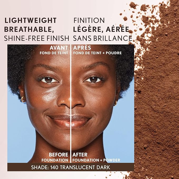 Clean Invisible Loose Powder Translucent Deep