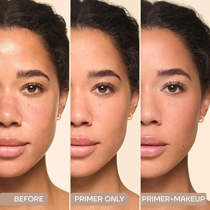 Hydrating Face Primer, lightweight makeup base, improves skin texture, suitable for all skin types, long-lasting and nourishing, paraben-free.