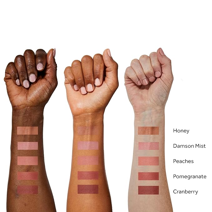 No7 Matte Powder Blush - Damson Mist - Loose Blush Makeup Palette for Instant Flush of Color - Makeup Powder for Face with Skin Conditioning Vitamin E (3g)