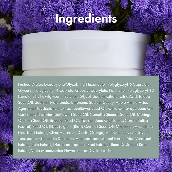 Facial Cleansing Pads - Daily Oil & Makeup Remover Cotton Pads, Gentle Cleansing, Hydrating, Dirt & Impurities Removal Without Tugging - Vegan, Non-Irritating, 50pads