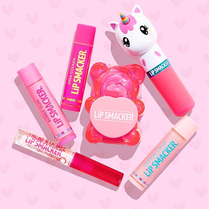 Lip Smacker Sparkle & Shine Lip Gloss, Glitter High Shine Lip Gloss, Unicorn Sparkle (Pack of 2)