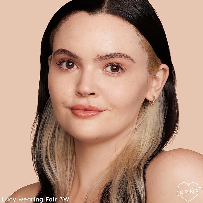 ColourPop Pretty Fresh Tinted Moisturizer - Hydrating Skin Tint with Lightweight Coverage - Formulated with Hyaluronic Acid & Coconut Water for Healthy-Looking Skin - Fair 3W (1.45 oz)