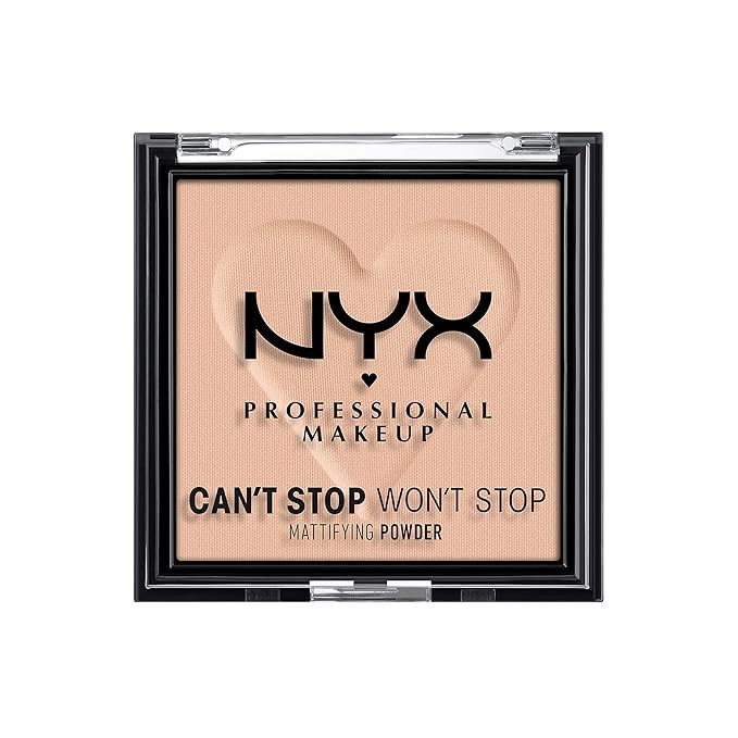 NYX PROFESSIONAL MAKEUP Can't Stop Won't Stop Mattifying Pressed Powder - Medium