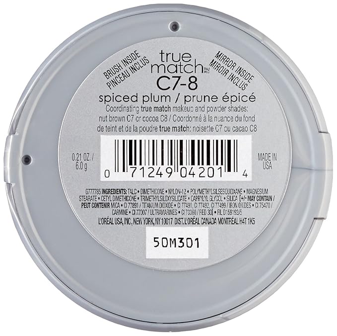 L’Oréal Paris True Match Super-Blendable Blush, Spiced Plum, 0.21 oz. (Pack of 2)