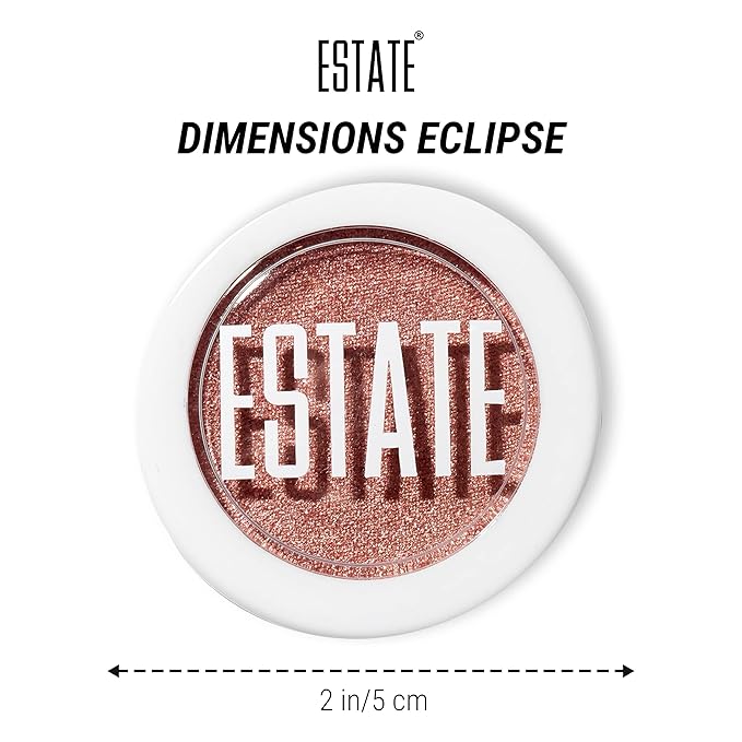 Estate Cosmetics Spacebound Highlighter – Cheeks & Nose Cream Formula – 3.5 g (0.12 oz) (Eclipse)