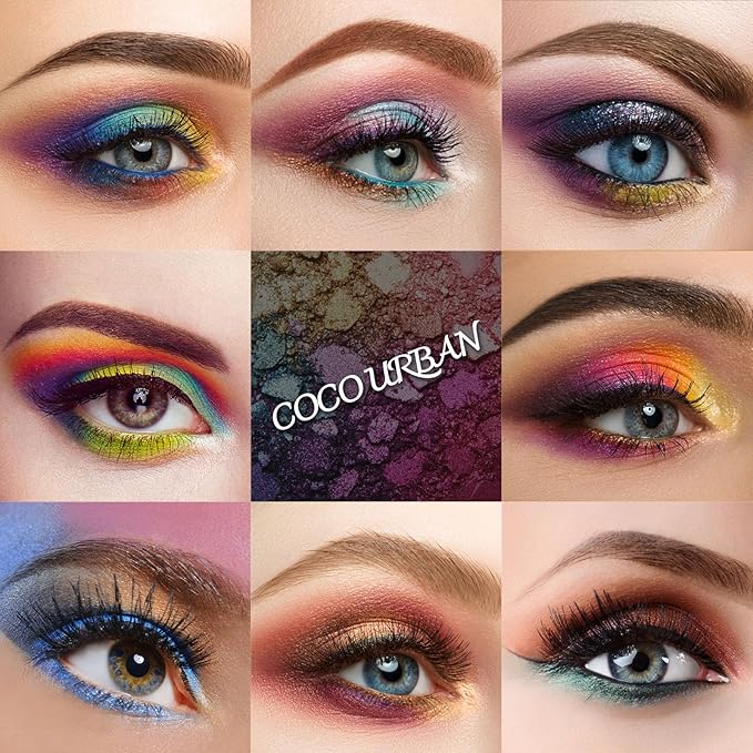 86 Colors Highly Pigmented Eyeshadow Palette with 13 pcs Makeup Brushes Set, Includes Matte Shimmer Long Lasting Waterproof Contour Blush Powder Highlighter,Makeup Gift Set for Women.
