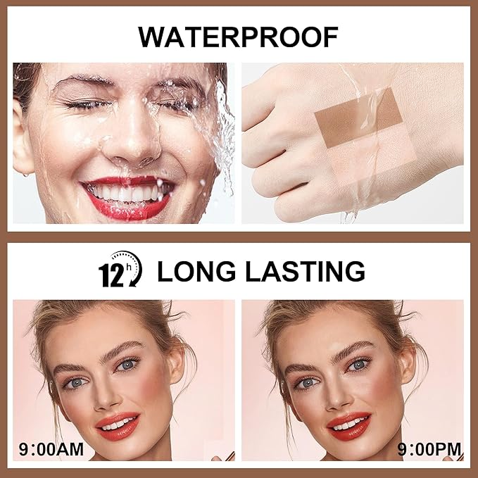 FV Cool Toned Contour Stick, Long Lasting Liquid Contour Wand, Lightweight, Blendable & Natural Cream Contour for Face, Vegan & Cruelty-free, 04 Grey