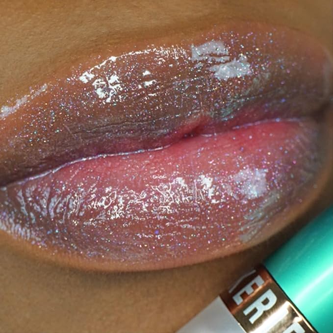 Beauty Bakerie Lip Gloss High Shine Lip Whip Liquid Shimmer Lipstick, Cruelty Free, Vegan Lipgloss for Women, 3.5mL, Enchanted Jelly