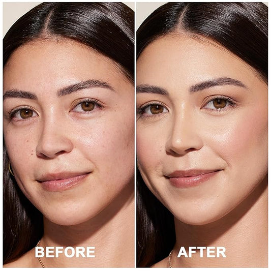 2pcs Matte Liquid Foundation,Full Coverage,Flawless Makeup, Minimizes Pores,Lightweight, 24Hr Long Wear,Waterproof,Oil-Control,Sweat-Proof