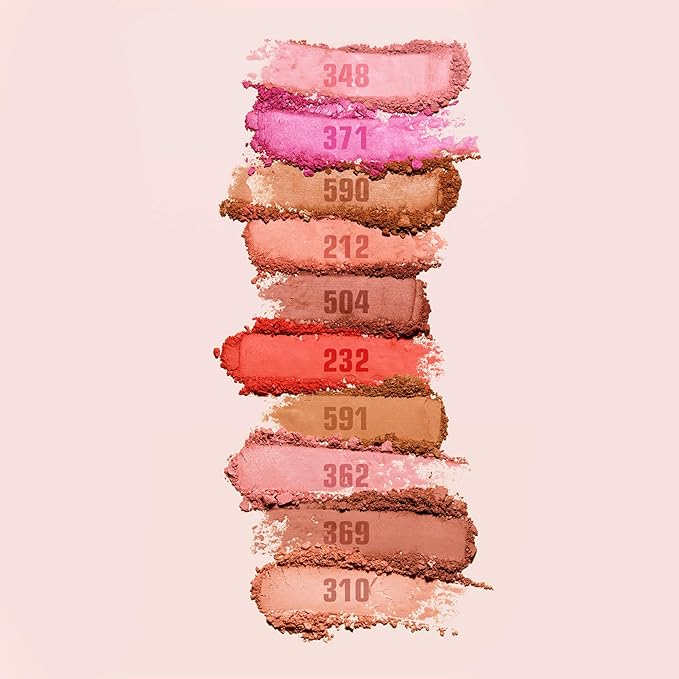 3INA The Blush 591 - Natural, Light Mineral Powder Blush For Sensitive Skin - Blendable, Buildable Rouge - Pigmented, Dewy Glow - Vegan, Cruelty Free, Eco Friendly Makeup - Gold Sand Color - 0.26 Oz
