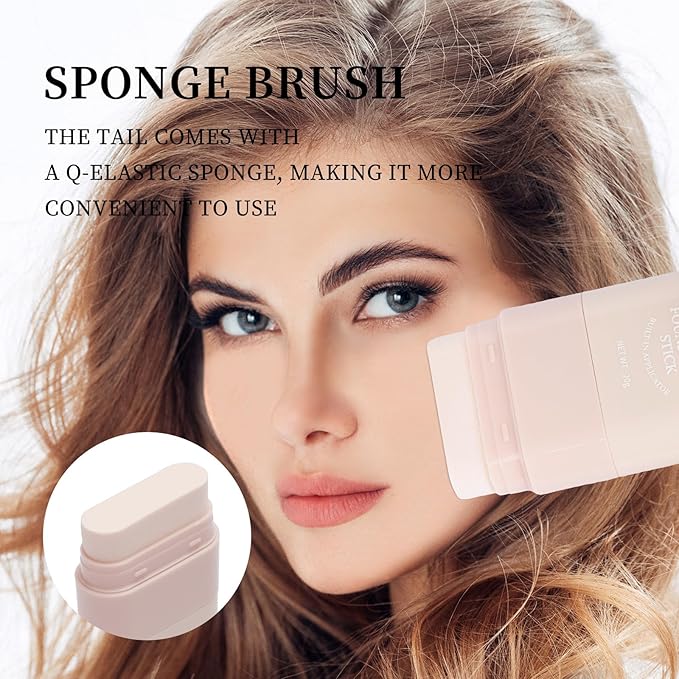 O'CHEAL Face Foundation Contour Stick Blemish Contouring Face Long-wear Lightweight Brighten Stick Concealer Beauty Makeup 03#LIGHT SKIN