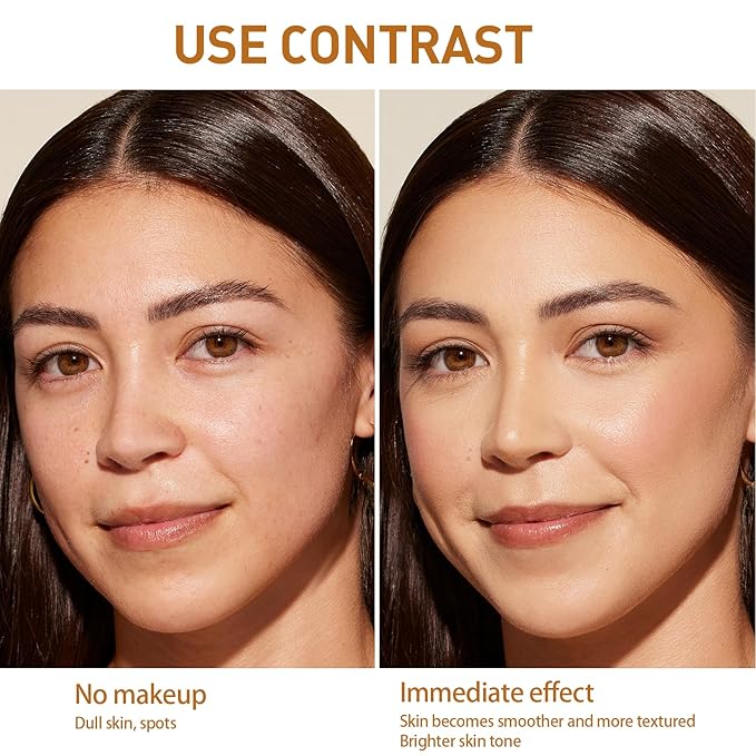 PHOERA Foundation Makeup, Flawless Soft Matte Oil Control Liquid Foundation, Full Coverage Mattle Oil-Control Concealer for Older Women, Great Choice For Gift (102&103, 60ml)