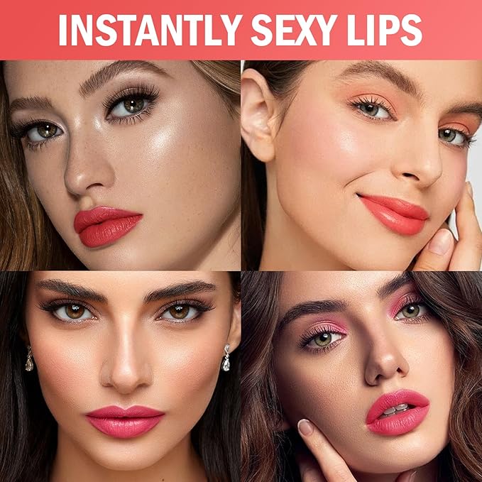 Peel Off Lip Stain, Lip Tint, Long Lasting, Waterproof, Transfer-Proof, Highly Pigmented Color #04Nude Pink
