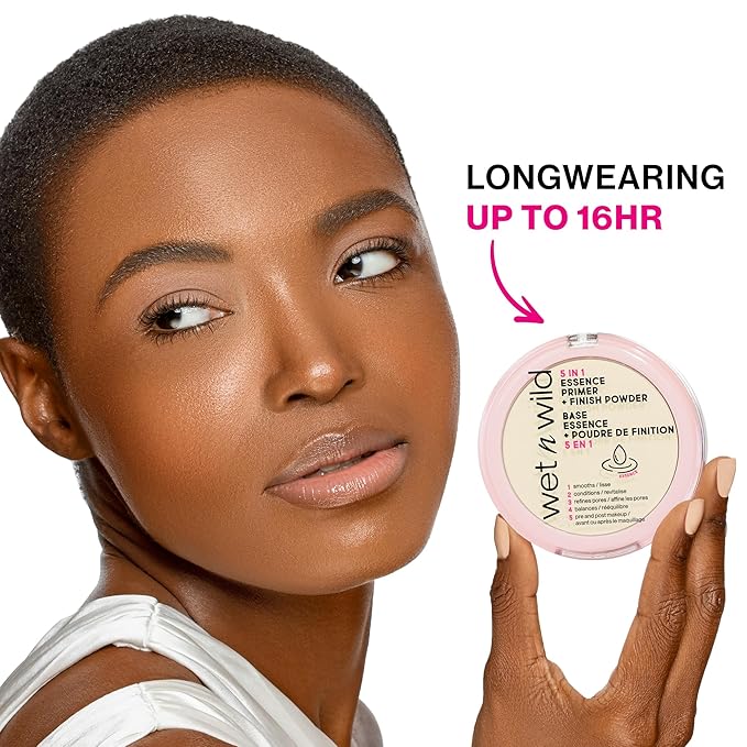 wet n wild 5 In 1 Essence Primer + Finish Powder (Pack of 2)