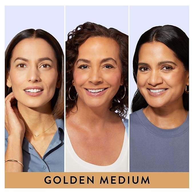 LAURA GELLER NEW YORK Effortless Essentials Kits Cream Finish 4pc Baked Balance-n-Brighten Foundation, Golden Medium+Spackle Makeup Primer, Hydrate+Modern Classic Cream Lipstick, Pink Passion+Kabuki