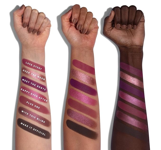 Morphe 35XO & 35U Cosmetic Palettes - Natural Flirt and Gilded Desert Eyeshadows - Made to Build, Blend & Layer for Everyday, Versatile Makeup Looks - (2 Count, 1.98 oz each)