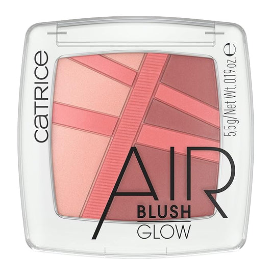 Catrice | Airblush Glow | Shimmery, Lightweight, Long Lasting Powder Blush for Natural & Glow Make Up | Vegan & Cruelty Free | Made Without Parabens & Microplastic Particles (020 | Cloud Wine)