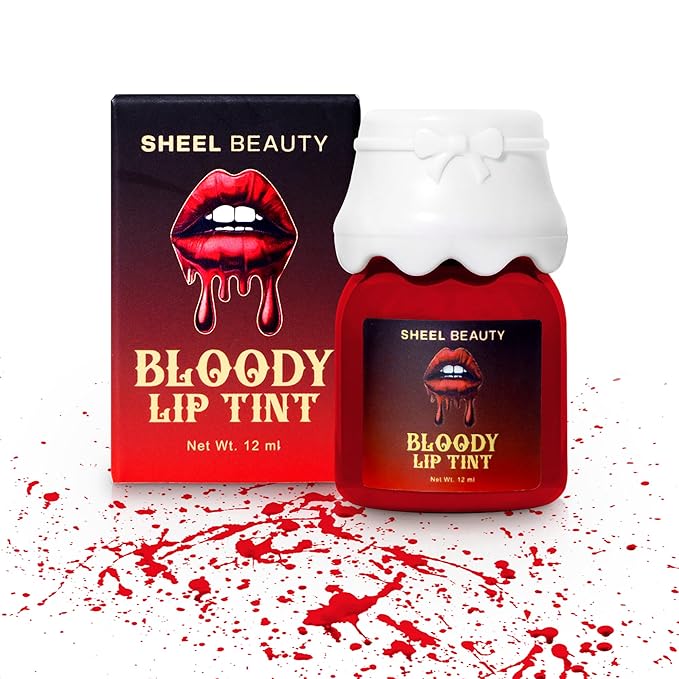 Bloody Lip Tint and Stain OG, Long Lasting and Waterproof (Actumn Blood, 12 ml)