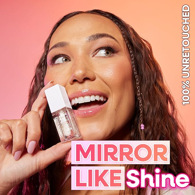 wet n wild Lip Oil - Lightweight, Non-Sticky, Hydrating & Nourishing Formula with 7 Conditioning Oils, Vegan & Cruelty-Free - Crystal Ball