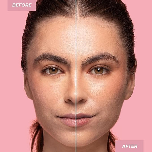 MCoBeauty Super Glow Sheer TINT Serum Foundation 5-6, Ultra-Invisible, Skin Perfecting, Lightweight, with Kiwi Fruit Extract and Shea Butter, Vegan, Cruelty Free Cosmetics