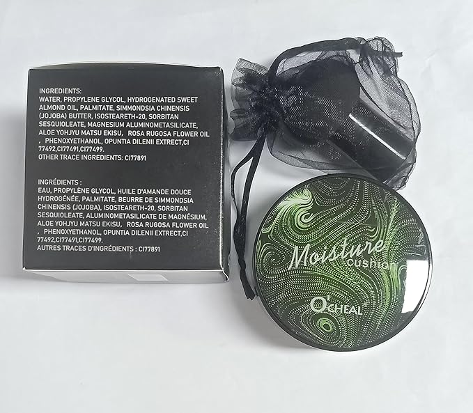 Mushroom Head Air Cushion CC Cream BB Cream Cushion Foundation Moisturizing Full Coverage Foundation Concealer Lasting Foundation Makeup Tone Makeup Base Primer(Natural)