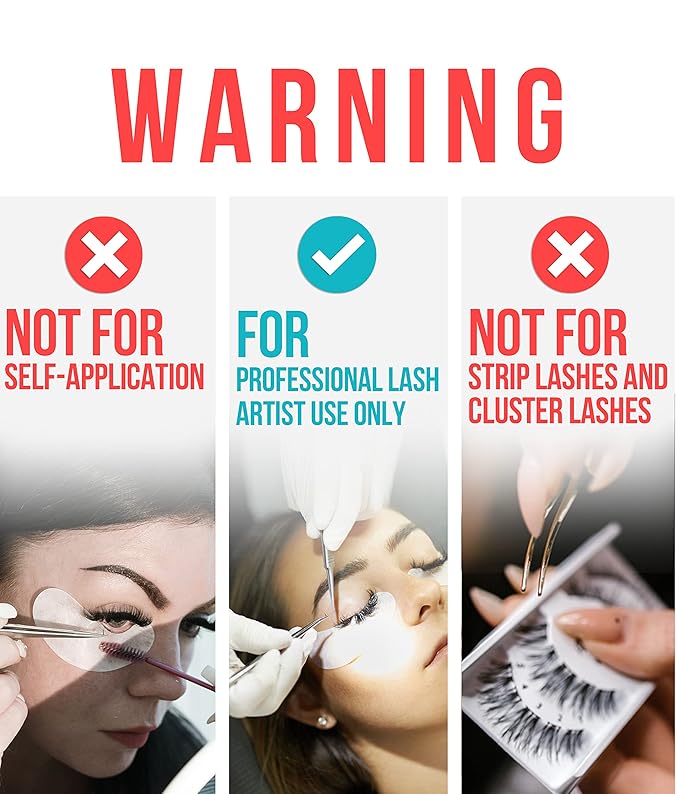 Extra Strong Evolution Eyelash Extension Glue + Gel Remover - Stacy Lash / 1-2 sec Drying time/Retention – 8 Weeks/Maximum Bonding Power/Professional Use Only Black Adhesive/Gel Remover/ 15 ml