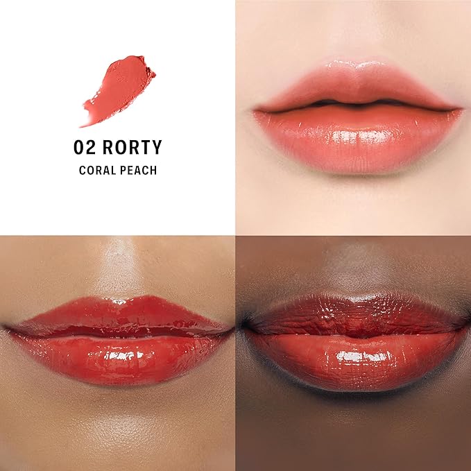 BRAYE LIPSLEEK | Blush for Cheeks & Lips, Korean Makeup Blush, Cool Lip and Cheek Balm, Vegan Cream, Lightweight w/Blendable & Buildable Makeup, Natural Look 02 RORTY 0.08oz