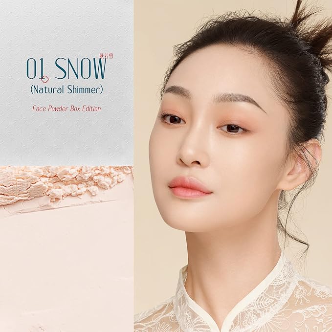 FLORASIS · Fairy Peach Blossom Ultra-light Setting Powder 01 Snow(Porch Window Edition)