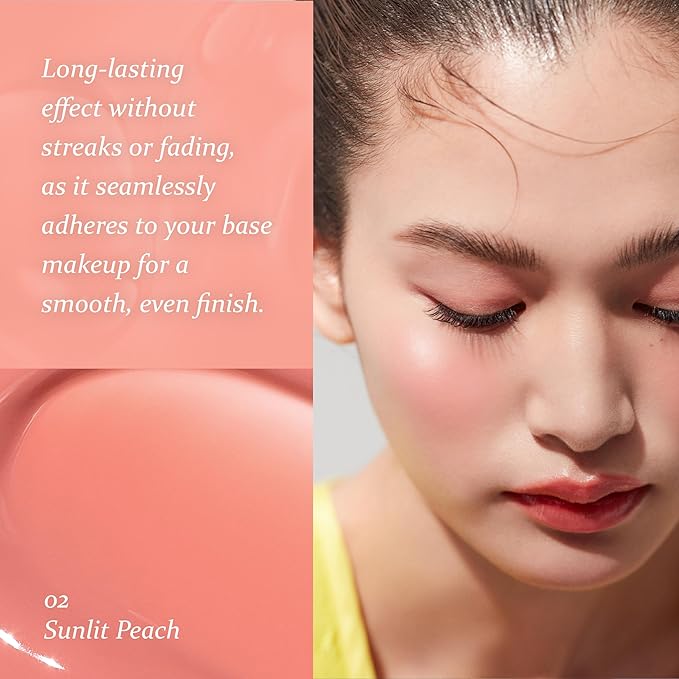 Hince Dewy Liquid Cheek Tint 6g - Raw Glow Blush for Glass Skin - Vegan, Lightweight, Weightless Watercolor (WARM FRECKLE, LC001)