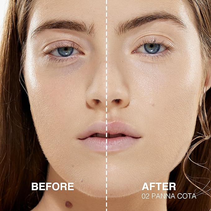 Liquid Foundation & Under Eye Concealer - Make Up Set for Flawless Warm Tone Skin Base - Matte Foundation (Cloud) and Liquid Concealer (Panna Cota)