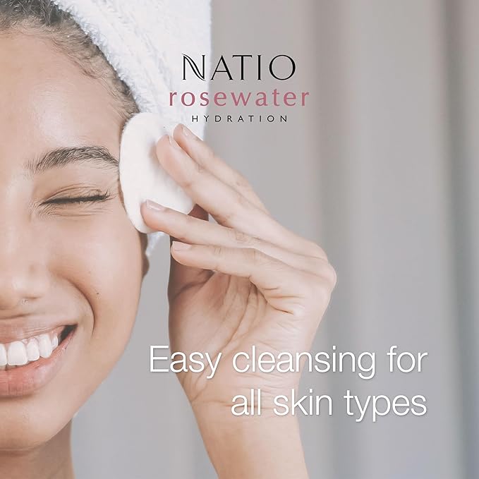 Australia Rosewater Hydration Antioxidant Micellar Cleansing Water, 8.4 oz - Makeup Remover Face Cleanser - Facial Cleanser for All Skin Types