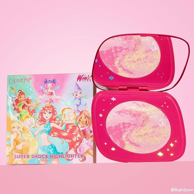 ColourPop Super Shock Highlighter Makeup - High-Pigment, Crème-Powder Face Makeup - Buildable & Blendable Formula with a Unique Bouncy Texture - Magix Gem (0.15 oz)