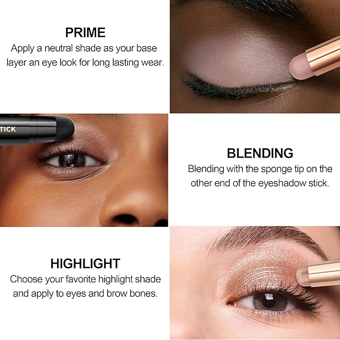 FV Liquid Blush and Cream Eyeshadow Stick, Long Lasting & High Pigmented for All Skin Types