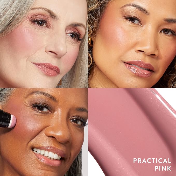 LAURA GELLER NEW YORK Serum Blush Cheek Tint Duo: Practical Pink and Graceful Guava