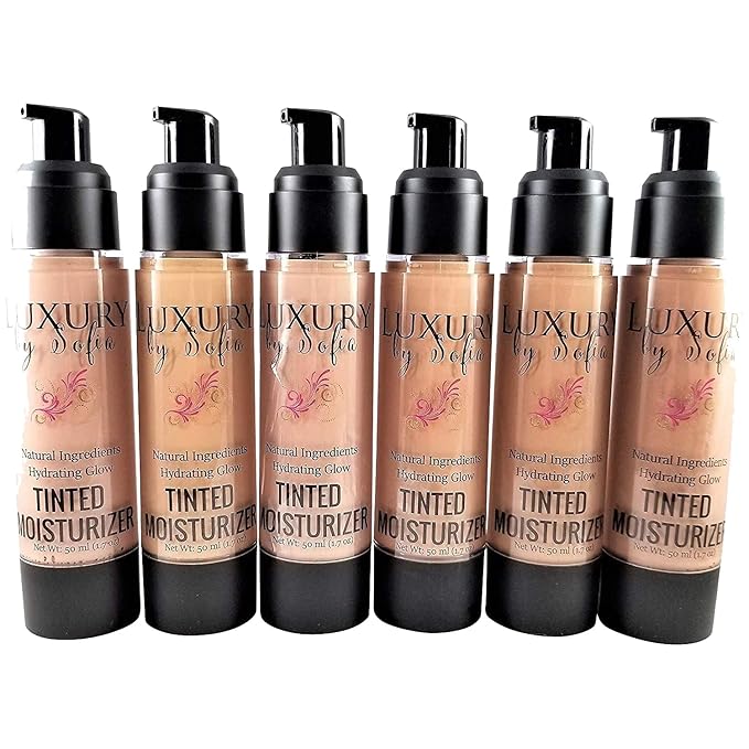 Tinted Moisturizer | Organic & Natural Ingredients | Moisturizes, Brightens, Smooths & Plumps Skin | Deep Skin Hydration With Certified, Skin-Friendly & Safe Properties (Toffee)